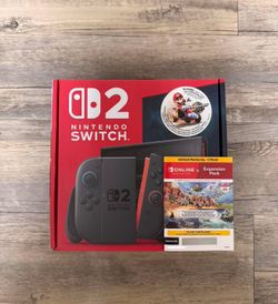 Nintendo Switch 2 + Mario Kart World Bundle NEW