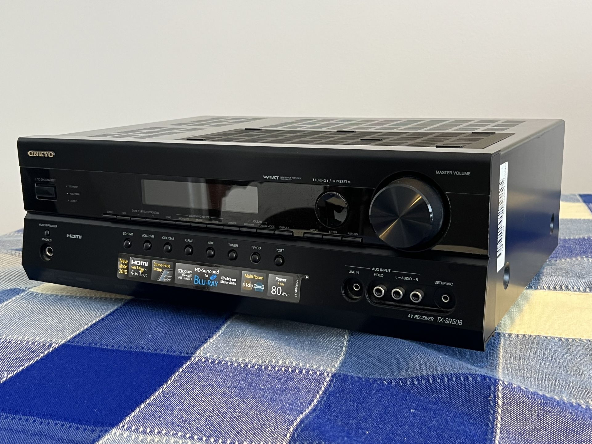 Surround System Onkyo With Digital Research Speaker Set
