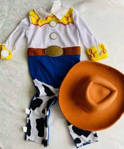 Disney Baby Toy Story Woody Costume Size 12-18mths