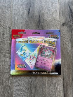 Prismatic Evolutions Tech Sticker Collection (Leafeon)