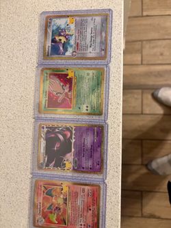 Pokémon Cards Lot – Charizard, Shining Celebi, Gengar, Delcatty