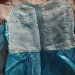 Frozen Halloween Costume Kids Sizes 4 - 7