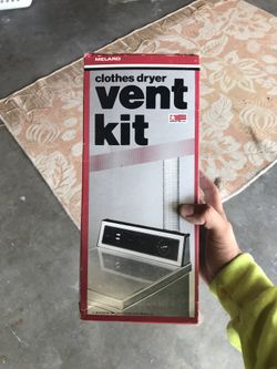 Dryer ventilation kit