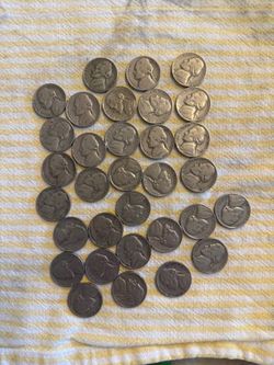 Old Coin Collection – 1862 Half Dime, V Nickels, Jefferson Nickels