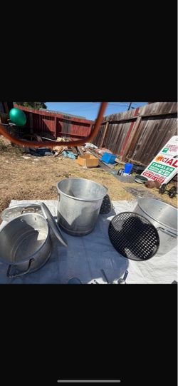 Large Aluminum Tamale Steamer Pot Set