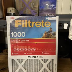 Furnace Filter 15 X 20 X 1