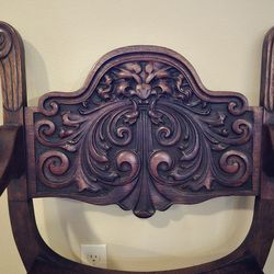 Carved West Wind Chair