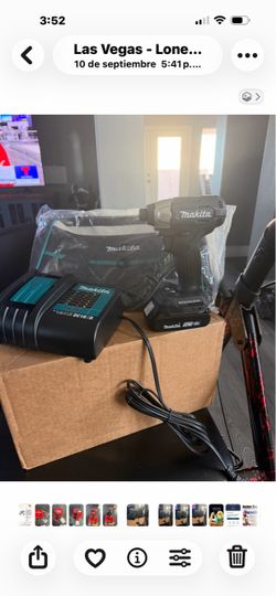 Makita 18v lxt subcompact lithium ion brushless variable speed impact driver kit new no box