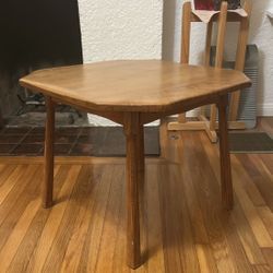 Antique - Solid Wood Child’s Play Table