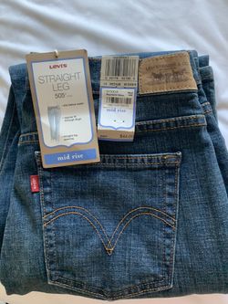 Levi’s straight leg 505 jean
