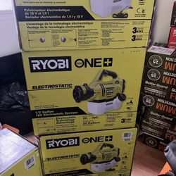 ONE+ 18V Cordless Electrostatic 0.5 Gal Sprayer with 2.0 Ah Battery and Charger