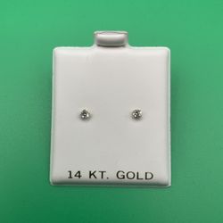 14k Gold Earrings 