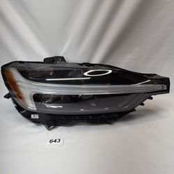 🌟clean! 2022-2025 VOLVO XC60 FULL LED ADAPTIVE BLACK RIGHT SIDE HEADLIGHT OEM