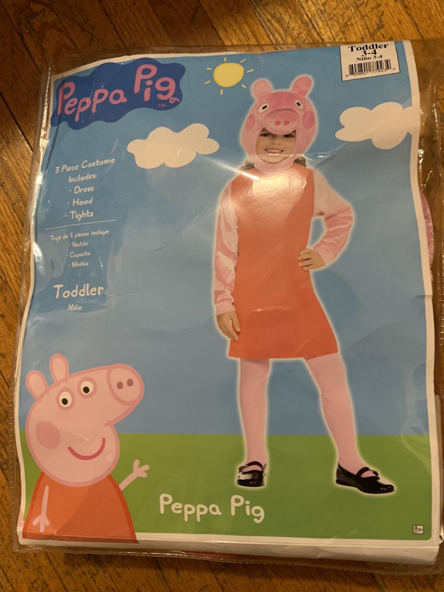 Peppa pig costume