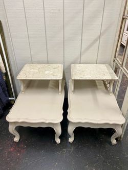 Vintage French Style End Tables