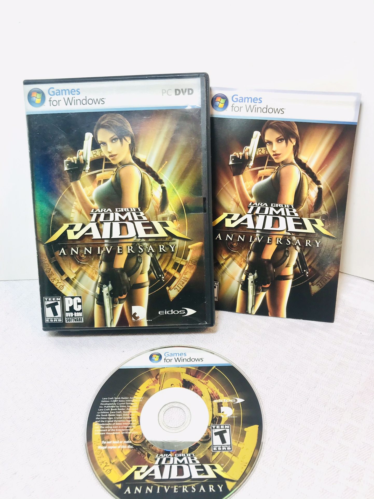 2007 Lara Croft Tomb Raider Anniversary PC Game