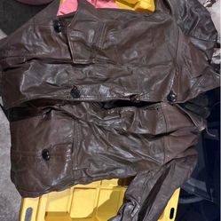 Leather Shop Jacket 