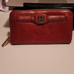 Tory Burch soft leather wallet