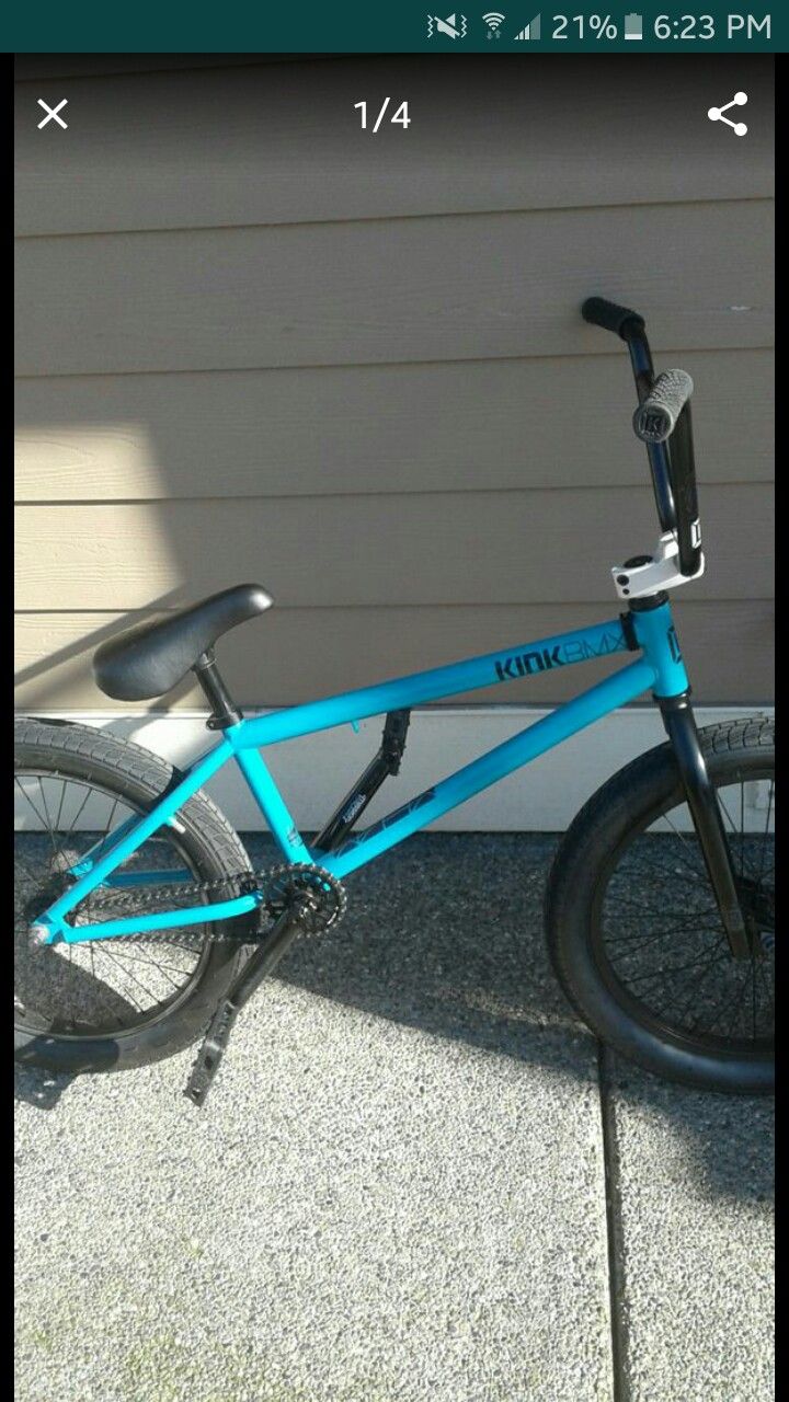 2018 kink curb bmx bike