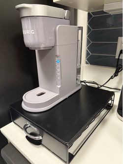 Keurig K-Iced coffee maker & pod drawer