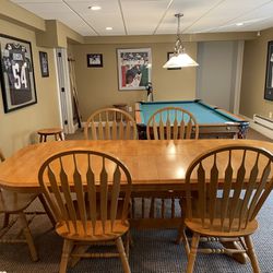 Kitchen Table With 5 Chairs 1 Captain Chair
