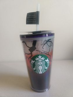 Starbucks 2022 Glow In The Dark 16 Oz Raven's Perch Tumbler