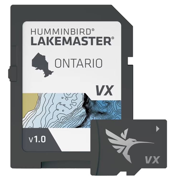 Humminbird LakeMaster VX Ontario Fishing Map