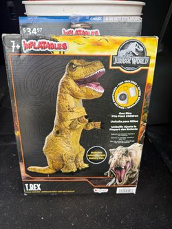 Jurassic World T-Rex Inflatable Child Costume