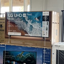 LG 65” UQ8000 4K HDR SMART TV
