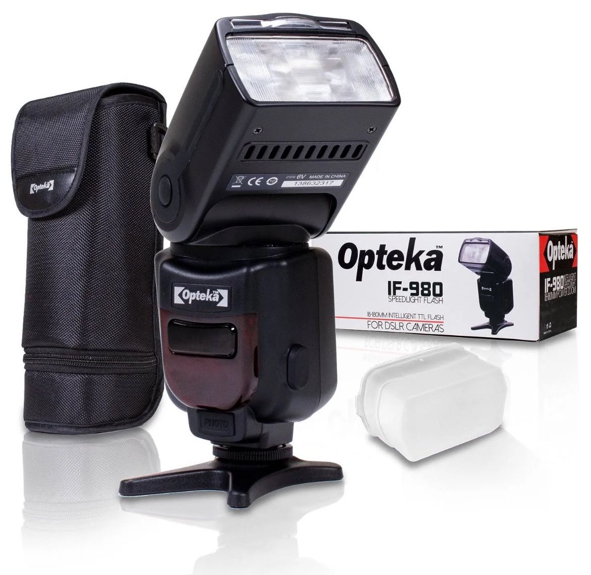 Opteka IF-980 Speedlight Flash for DSLR Cameras
