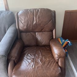 Brown Recliner 