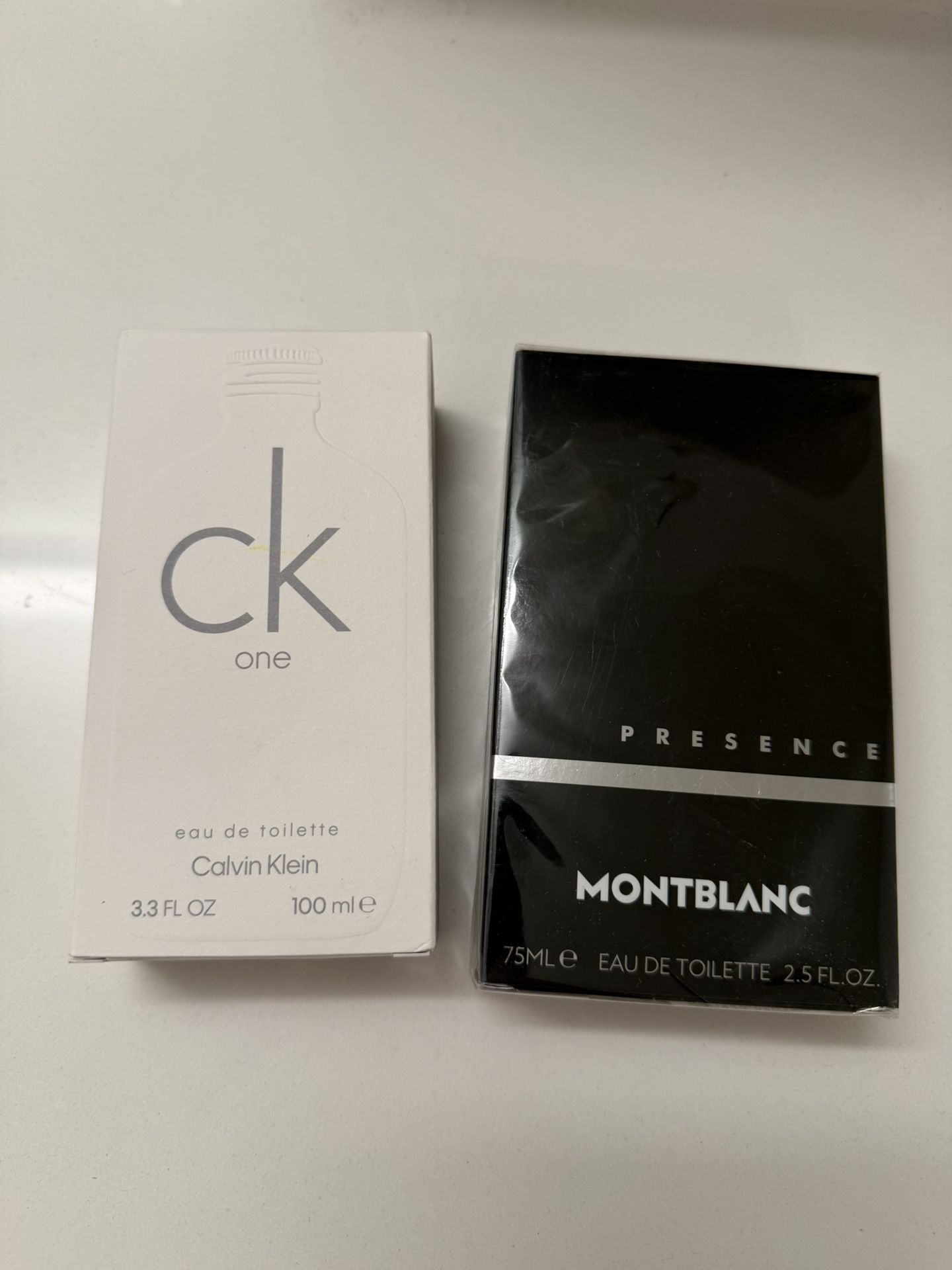 Ck One And Montblanc Men's Colonge