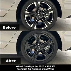 Rim Blackout And Caliper Painting 
