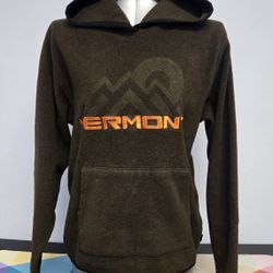 Brown Vermont Hoodie Size S