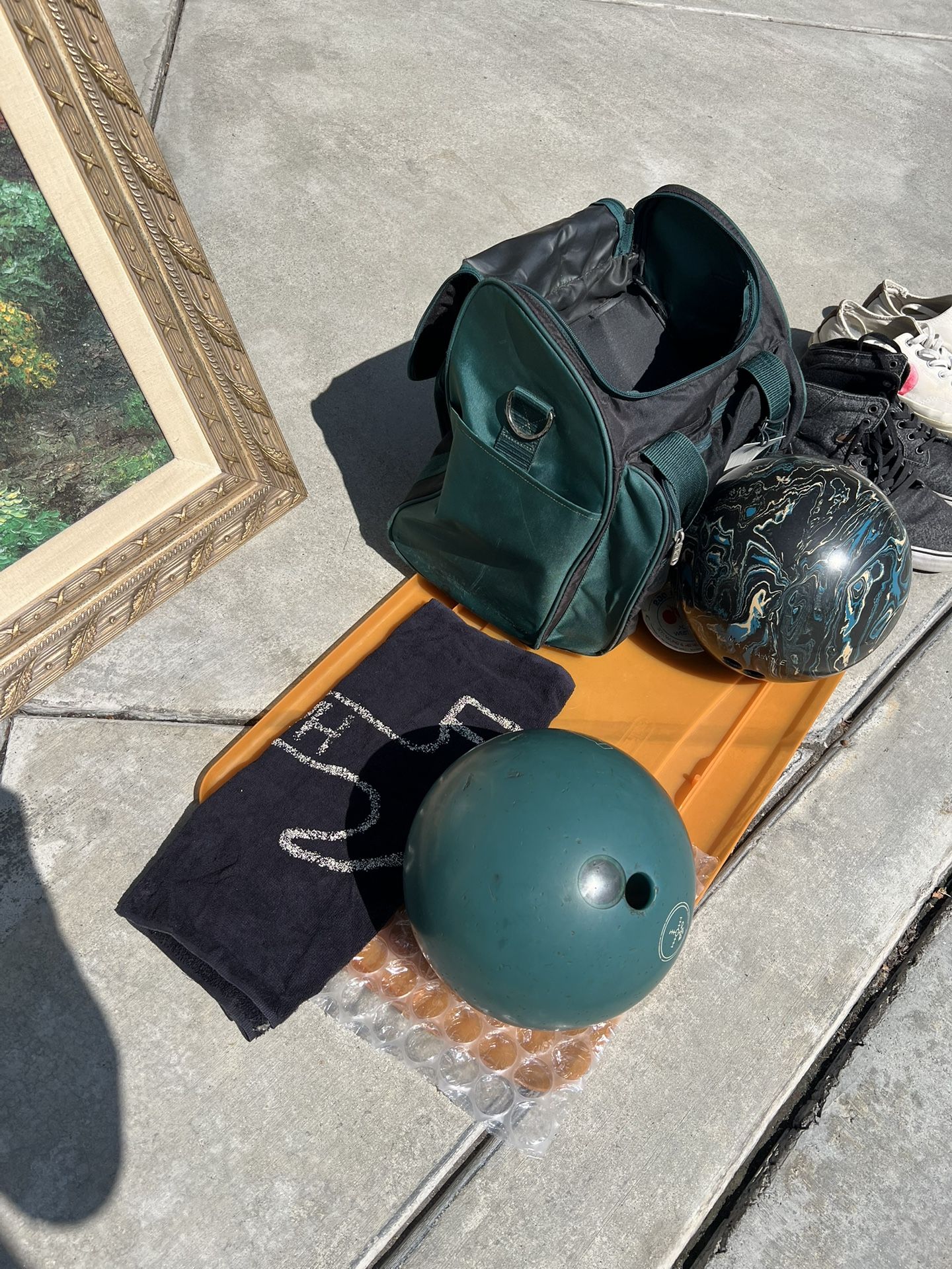bowling balls