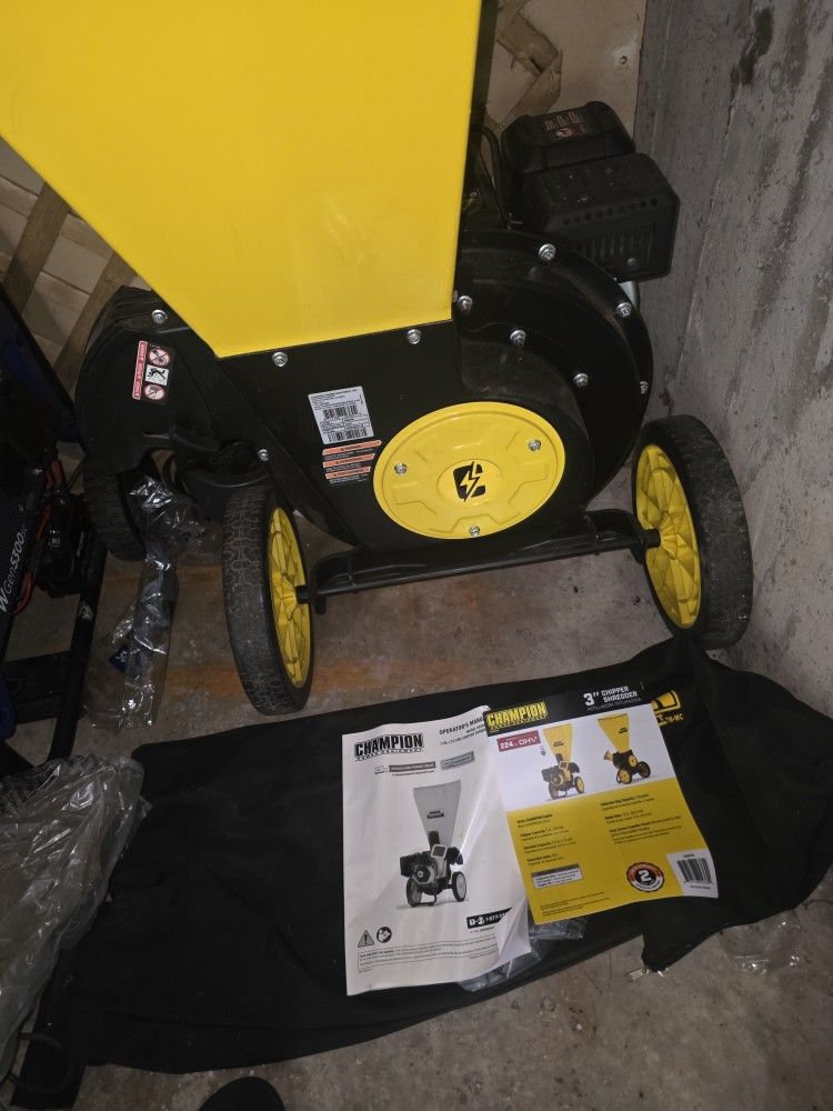 Champion 3 Inch Wood Chipper