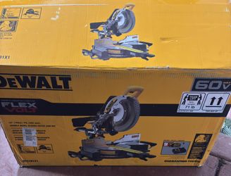 DEWALT 60V Lithium-lon 12 in. Cordless Sliding Miter Saw Kit with 9.0Ah Battery Pack