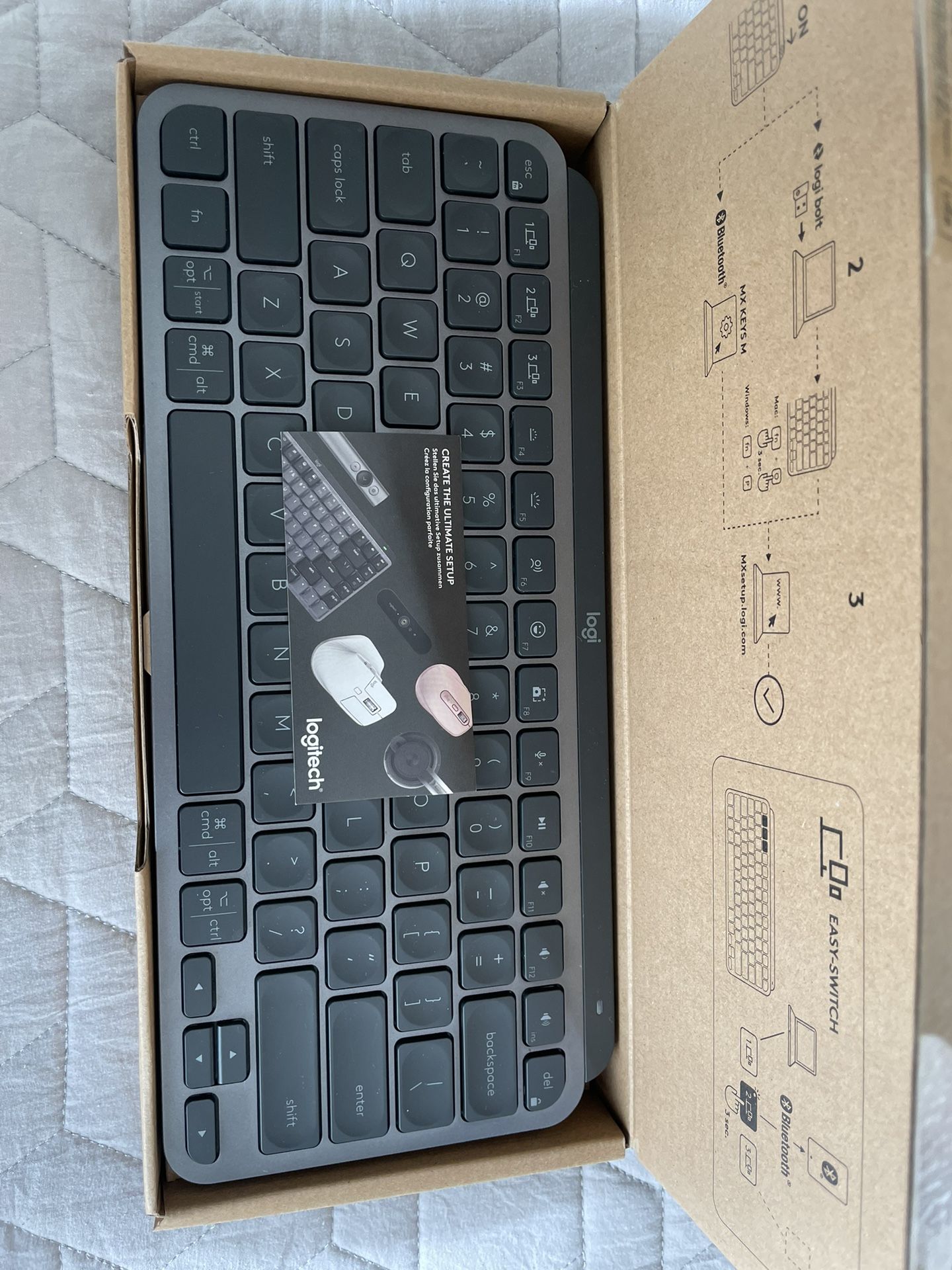 Logitech MX Keys Mini for Business Wireless Keyboard (Graphite)