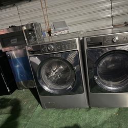 Kenmore Washer And Dryer Set Electric 