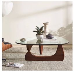 Mid-Century Glass Coffee Table