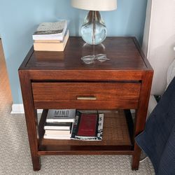 Crate & Barrel Blake Nightstand (2)