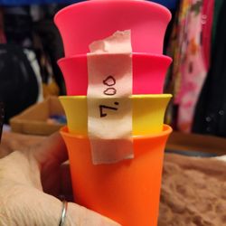 set Of 4 Tupperware Tumblers$7.00