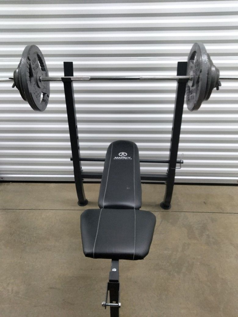 Marcy Bench w/ Weights