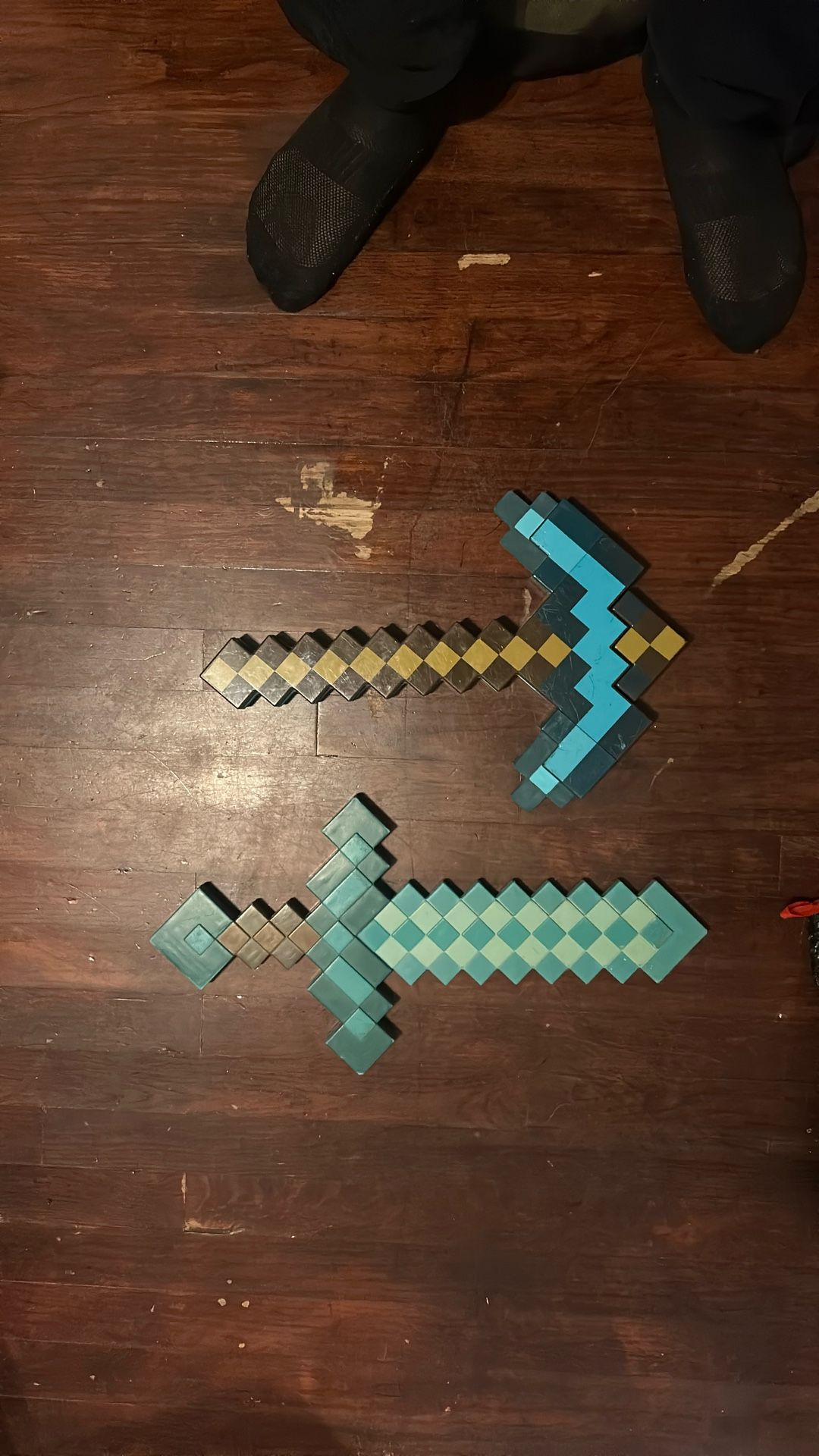 Minecraft Sword And Pickaxe