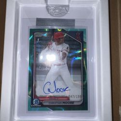 Christian Moore 1st Bowman Auto /99
