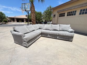Gray Sectional Couch - Free Delivery
