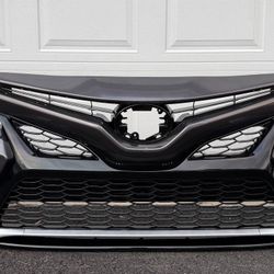 2021 2022 2023 TOYOTA CAMRY FRONT BUMPER COVER GRAY