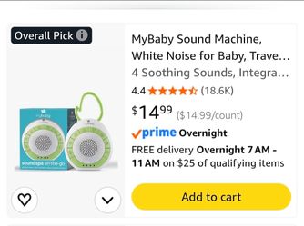 Baby sound machine