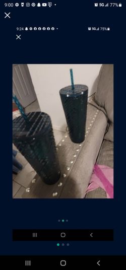 Starbucks Green Jewel Cup Brand New Venti Size  Only 2 left $35 each  Price firm