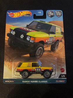 Hot Wheels 1:64 Range Rover Classic #333 - Car Culture HW Off Road